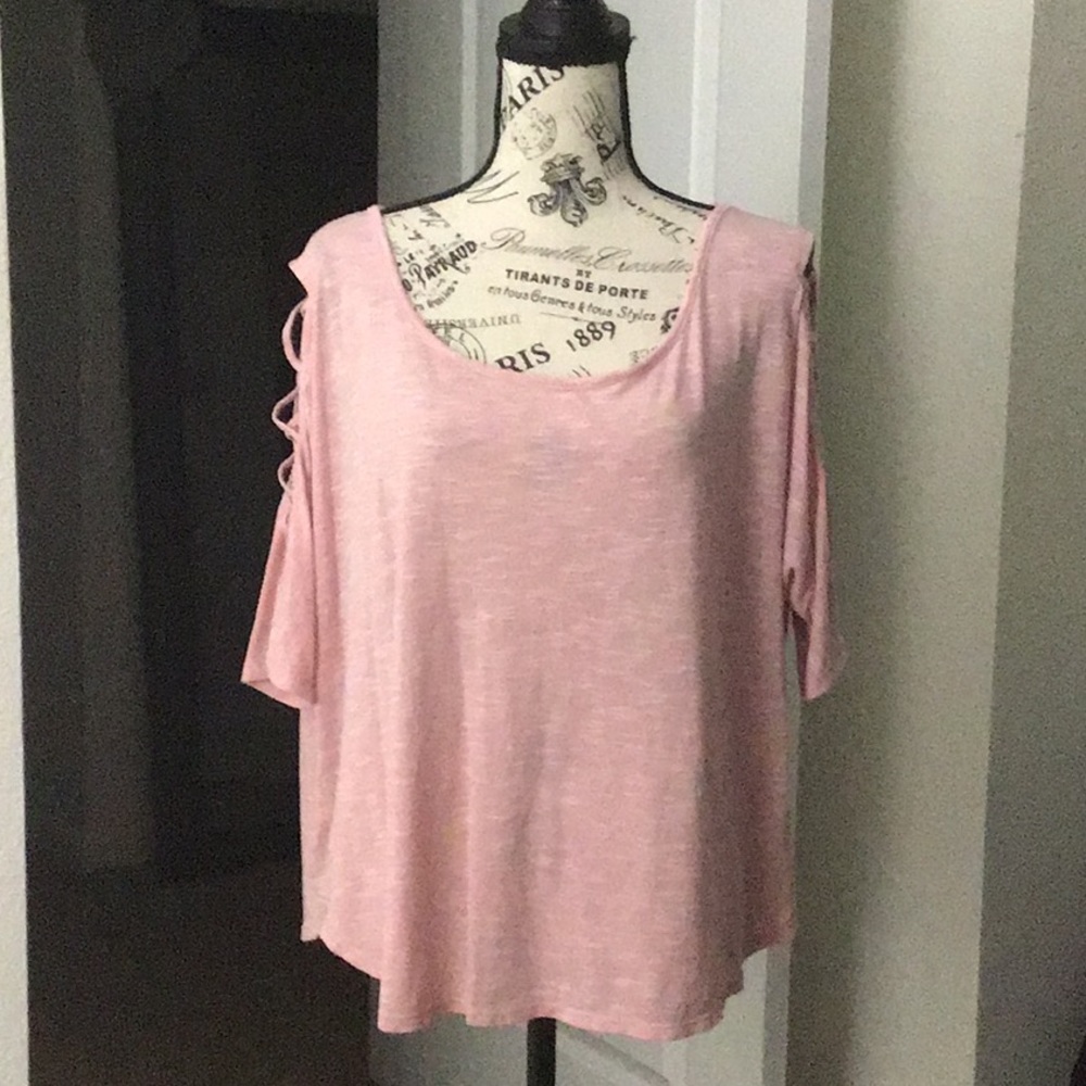 Pink Half Sleeve Design 👚